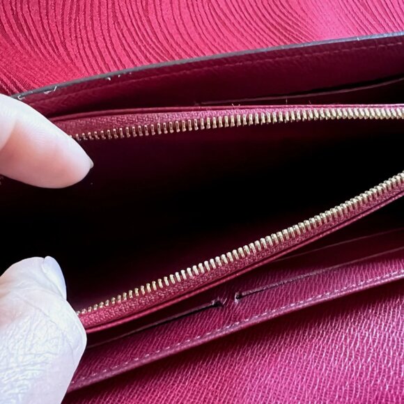 LOUIS VUITTON Monogram Portefeuille Sarah M62234 Wallet - Brown - Picture 8 of 8